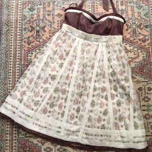 Anthropologie halter dress